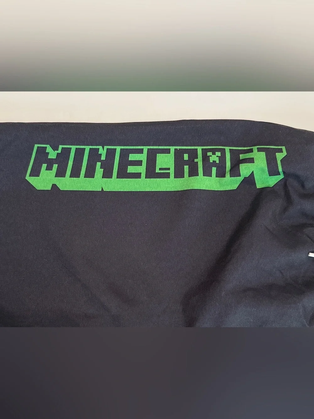 Minecraft Black & Green Checker Swim Shorts for boys in size Small